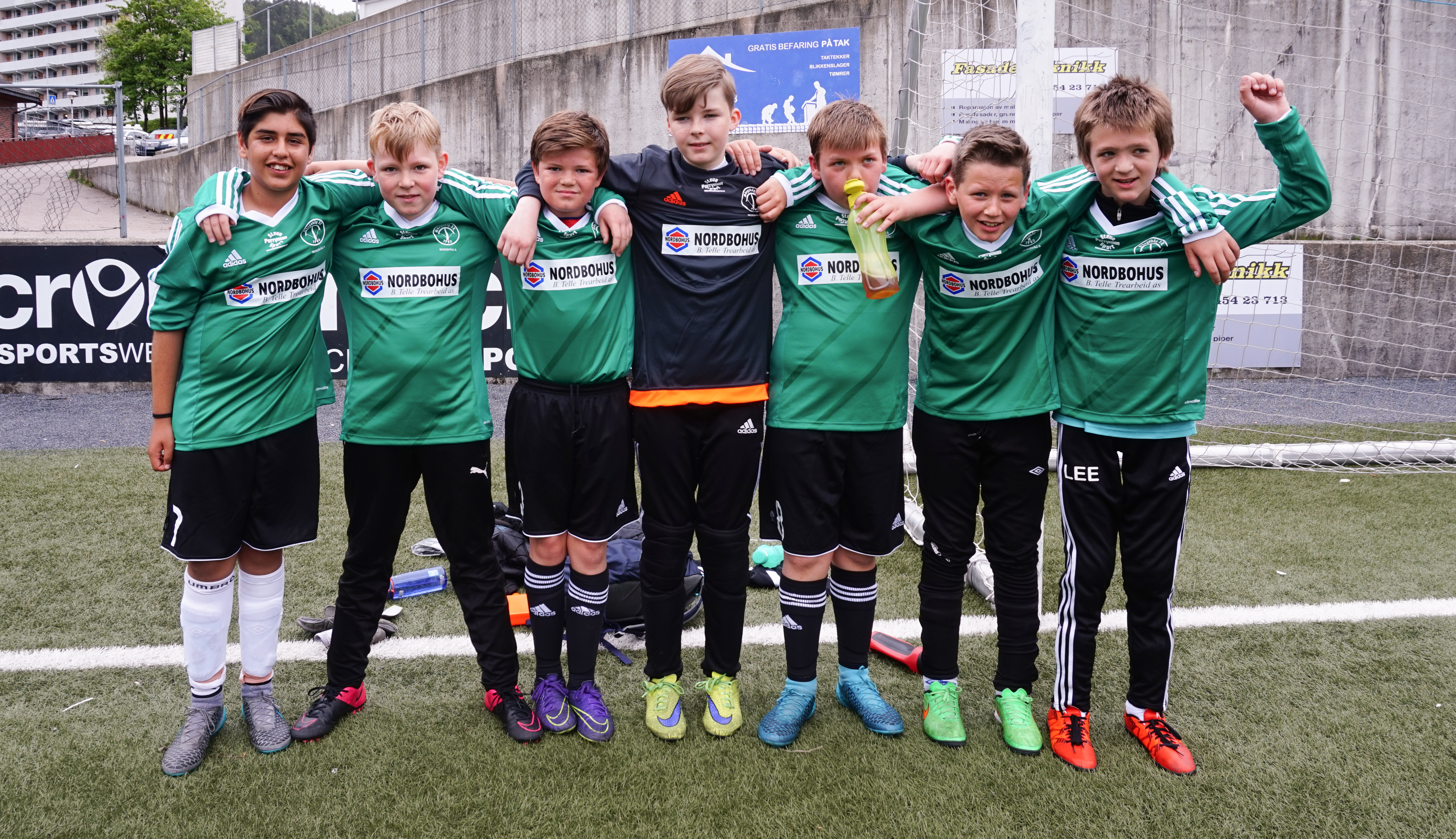 Fin gjeng i nye drakter