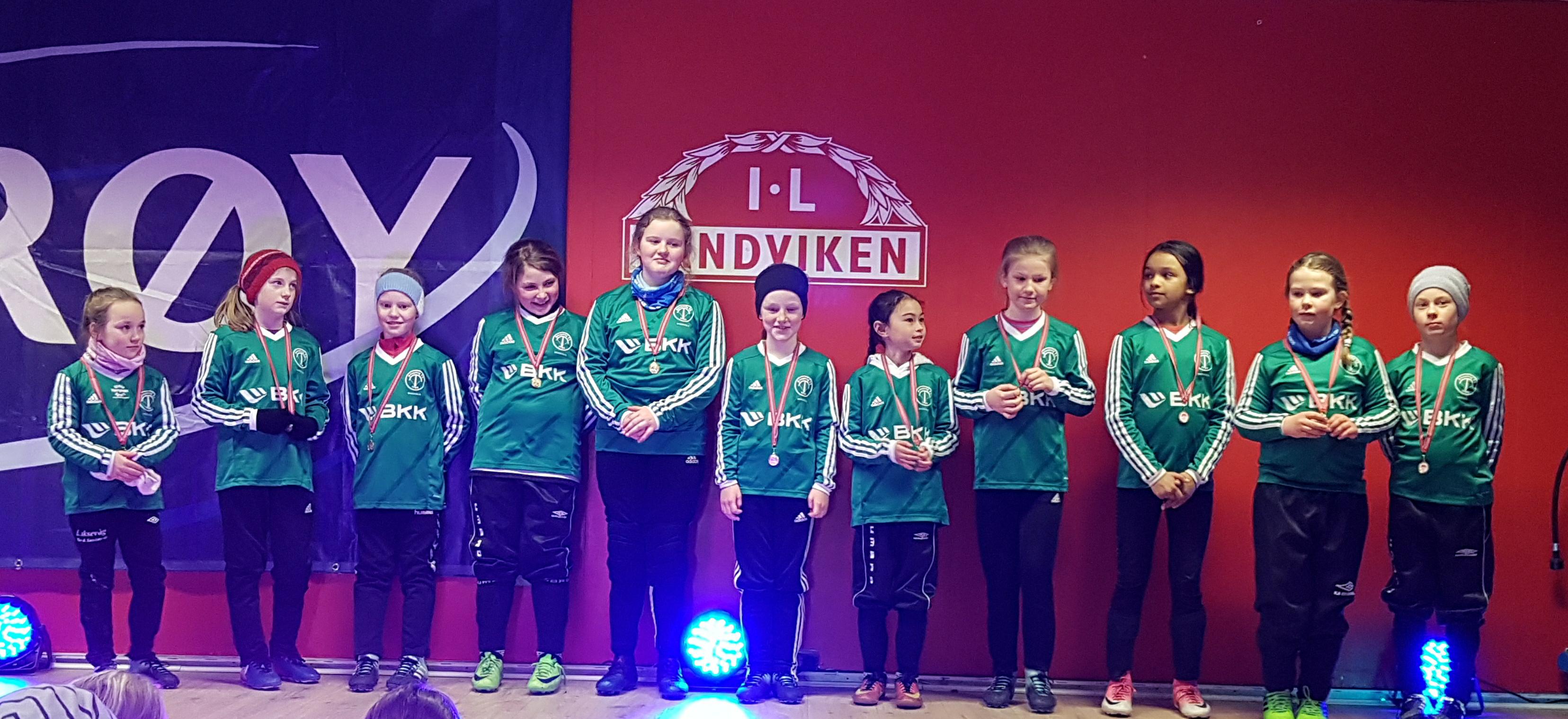 To lag på Lerøy Jentecup