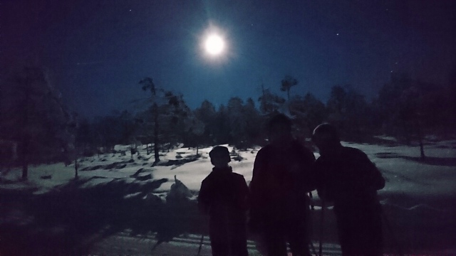 Måneskinnstur 22.01.16