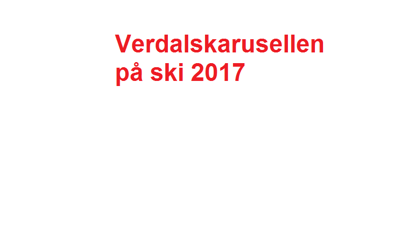 Første runde i Verdalskarusellen tirsdag 17.januar.