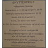HUSK... MØT OPP PÅ ÅRETS SKYTTERFEST..