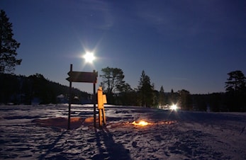 Måneskinnsturen 2019 - Fredag 18.januar