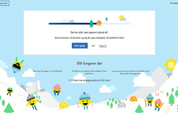 Distansekort på nett