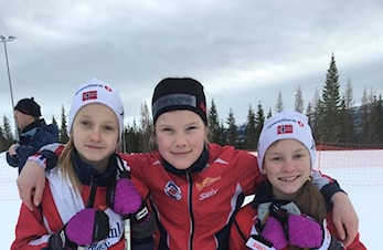 Bilder fra dagens stafett-renn på Bjørgan