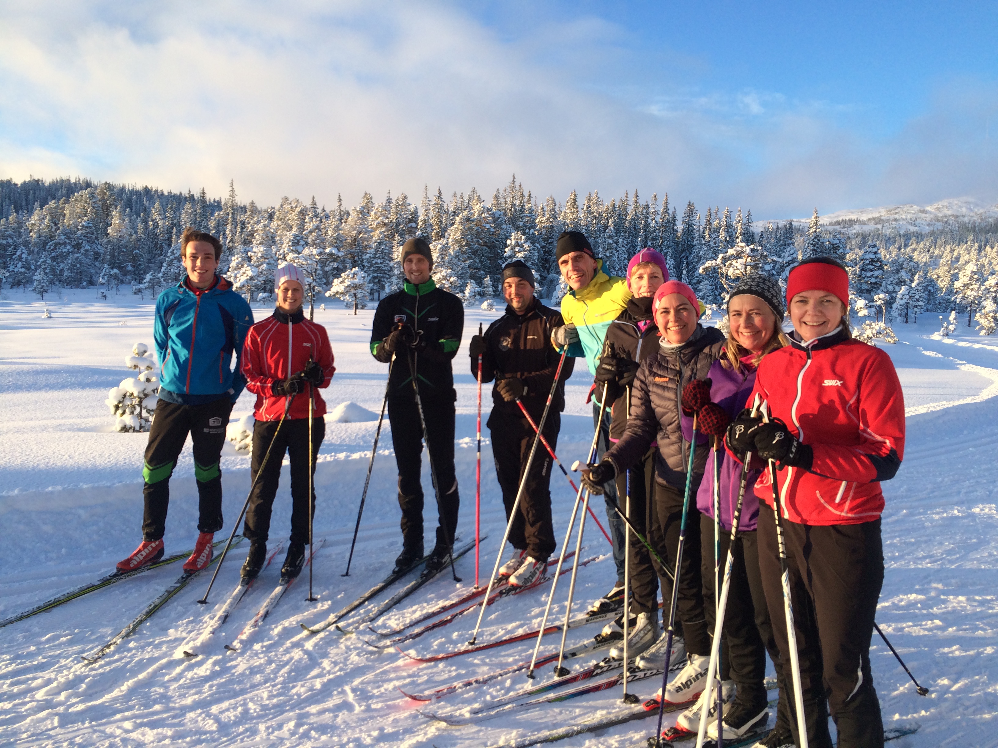 Suksess med skiteknikkurs