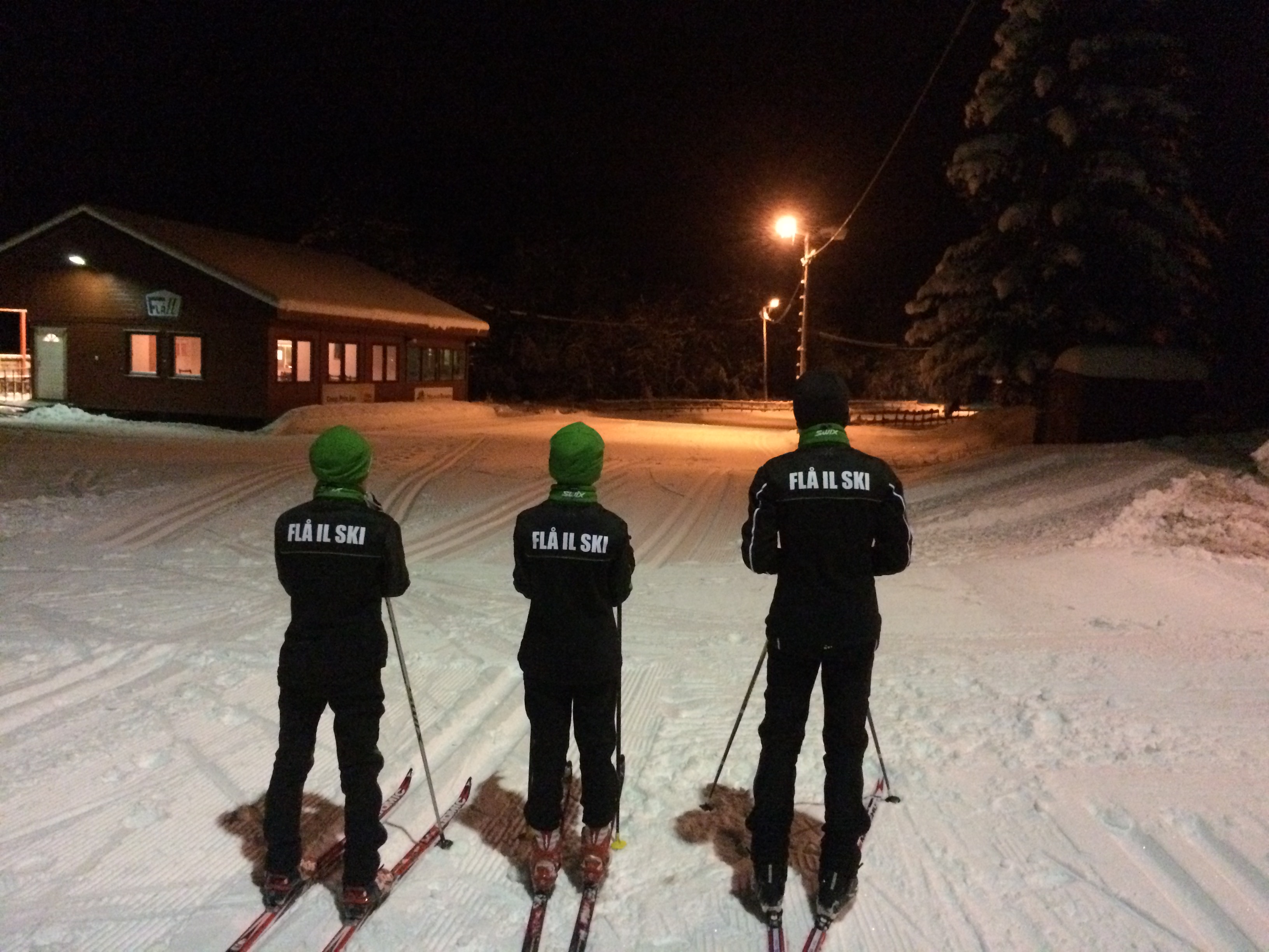 Skitrening og vaffelkos