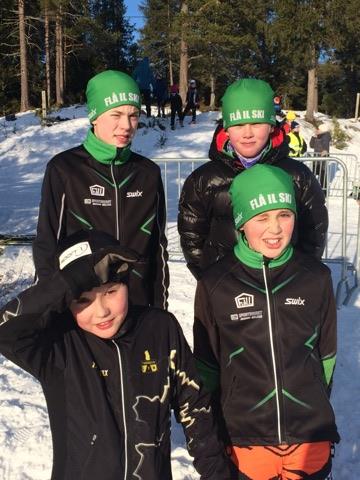 Melhus Bankens skifestival med Flågutter til start