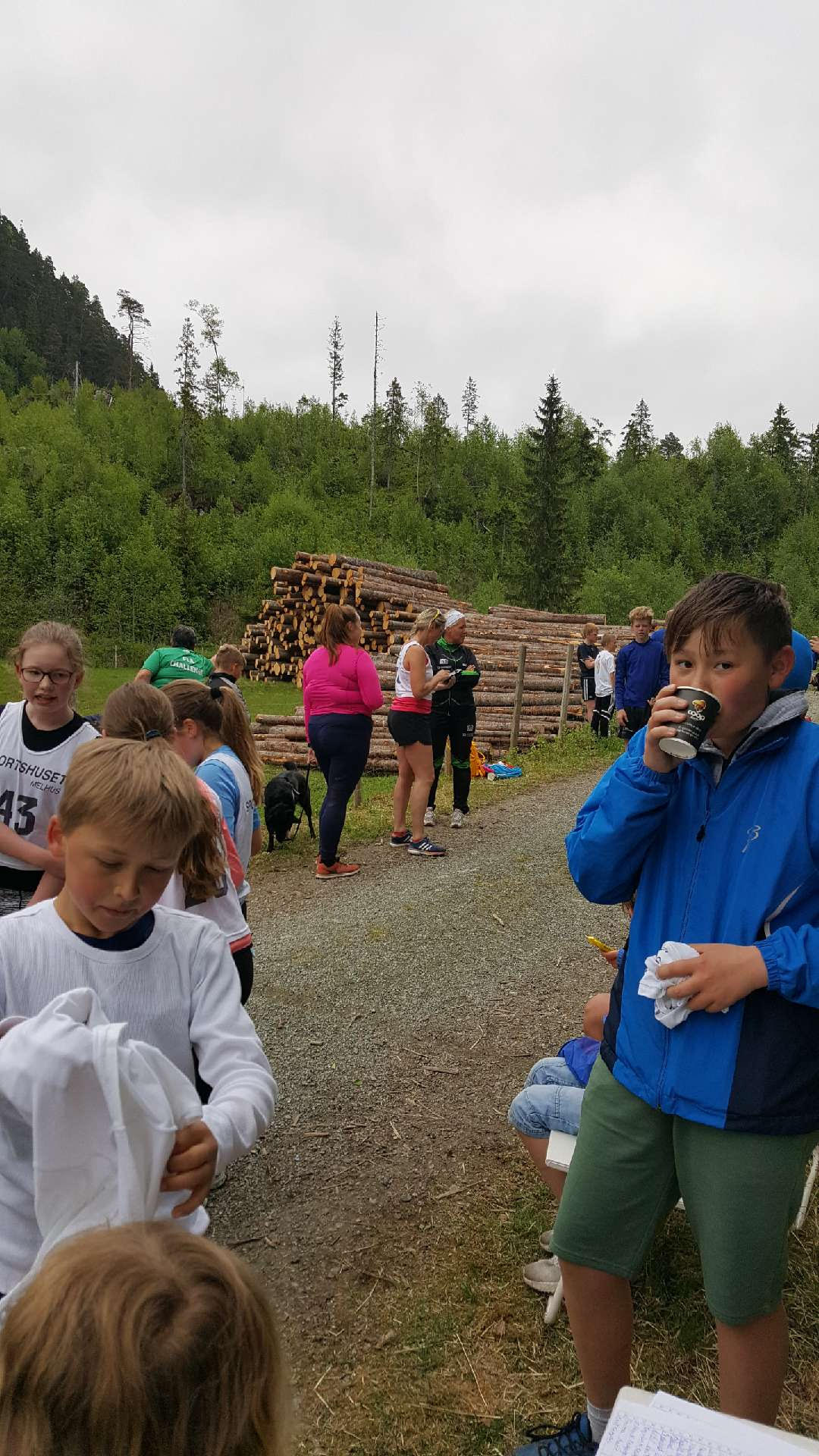 Lørdag 26/5 var det terrengtrimløp.