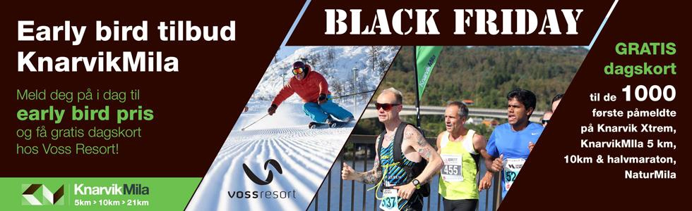 Påmelding Knarvikmila før 1. mai - spar penger
