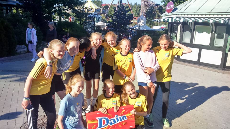 J13 i Partille Cup, kamper på Heden og Liseberg