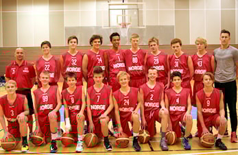 Arne Marius Thorseth Grevskott er tatt ut på årets G15-landslag i basketball