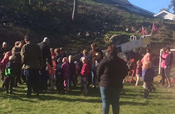 Sommeravslutning for barneidretten i Øyestad