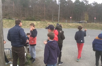 Ivrige speidere deltok på orienteringsløp