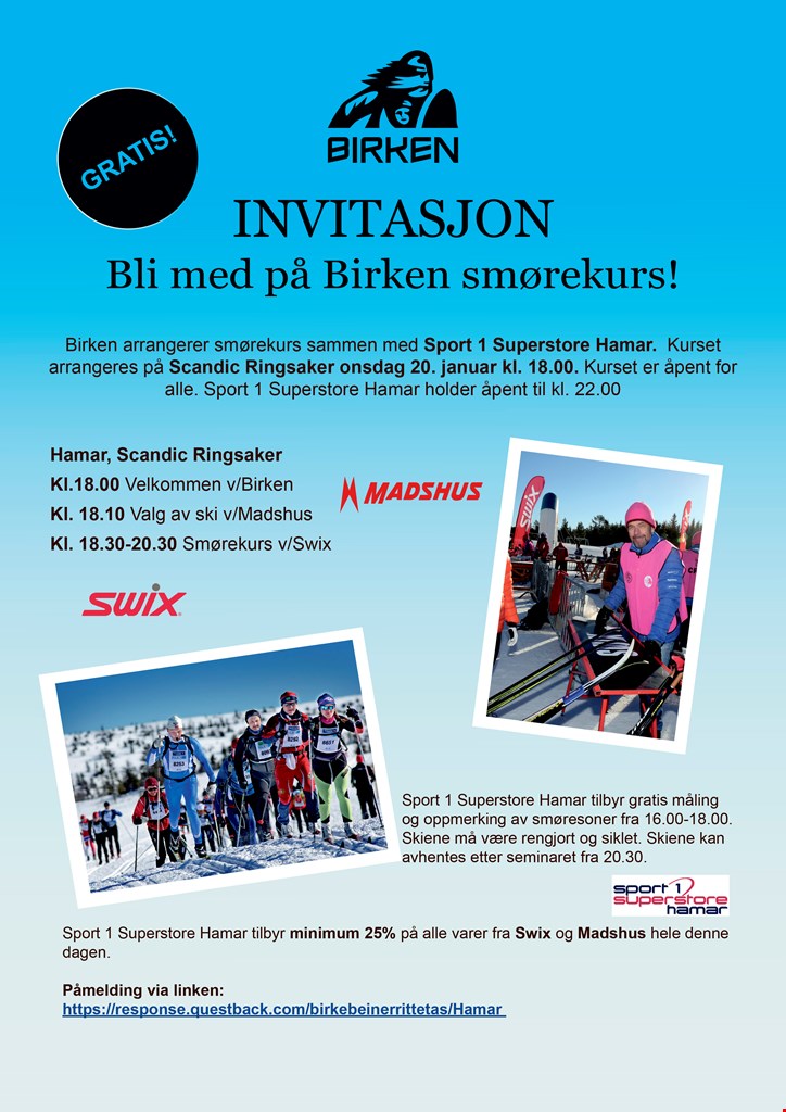 Birken smørekurs