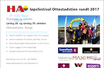 Invitasjon til HA løpsfestival