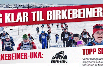 Klar til Birken med Sport1 Superstore Hamar