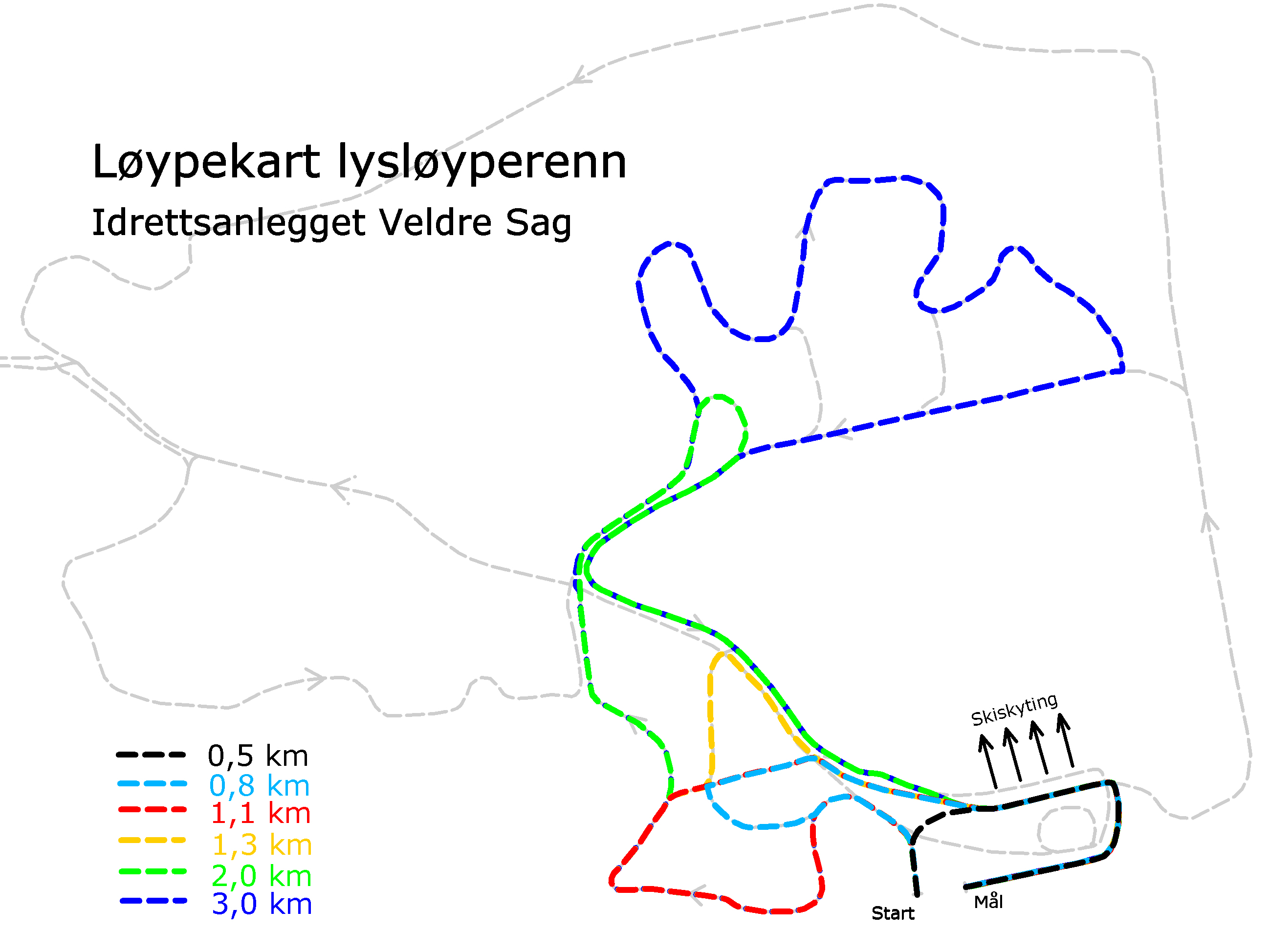 Lysløyperenn-sesongen starter onsdag 7. desember