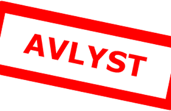 Tirsdagsrenn 12.januar avlyst!