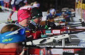 Bjerkvik IF arrangerte skiskytterrenn denne helgen