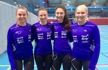 Fire utøvere til UM i Steinkjer