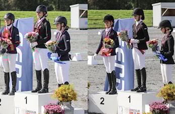 Sterke prestasjoner under Landsmesterskapet i dressur