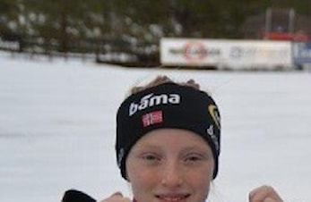 5.plass til Maren Hjelmeset Kirkeeide på Bendit Kvalfossprinten-normal