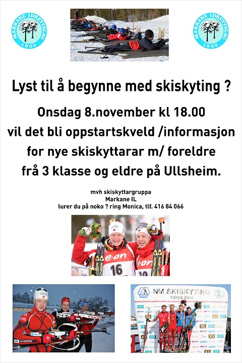 Oppstartskveld i skiskyting