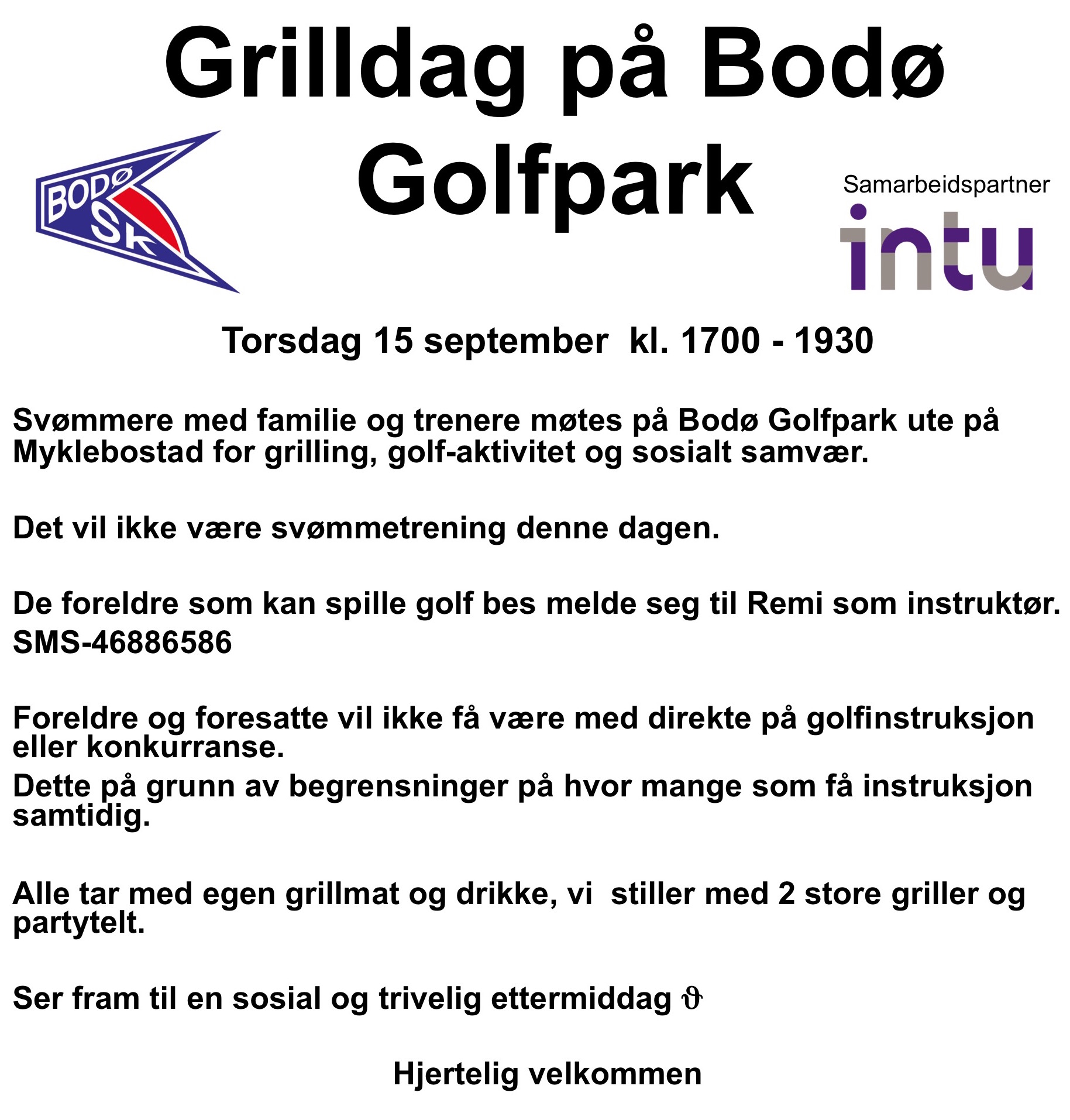 Grilldag på Bodø Golfpark