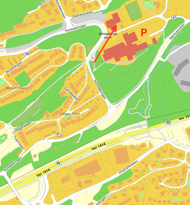 Hvor er bassenget på Bodin Vgs?