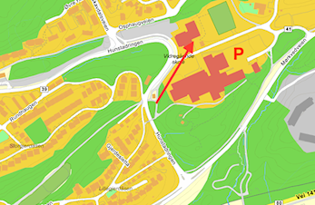 Hvor er bassenget på Bodin Vgs?