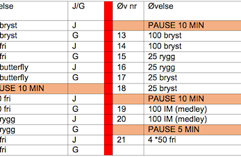 Rekruttstevne søndag 24. september