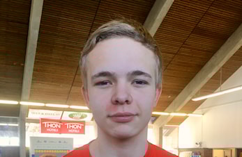 Isac representerer BSK i Årsklassemesterskapet 2018