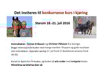 Konkurransekurs i kjøring