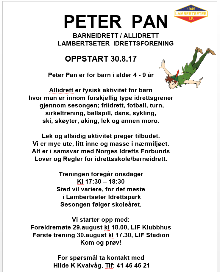 Nå starter vi opp igjen!