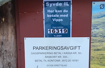 VIPPS- på Øverberg skisenter.