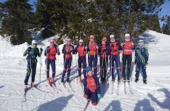 Langrennstrening våren 2018