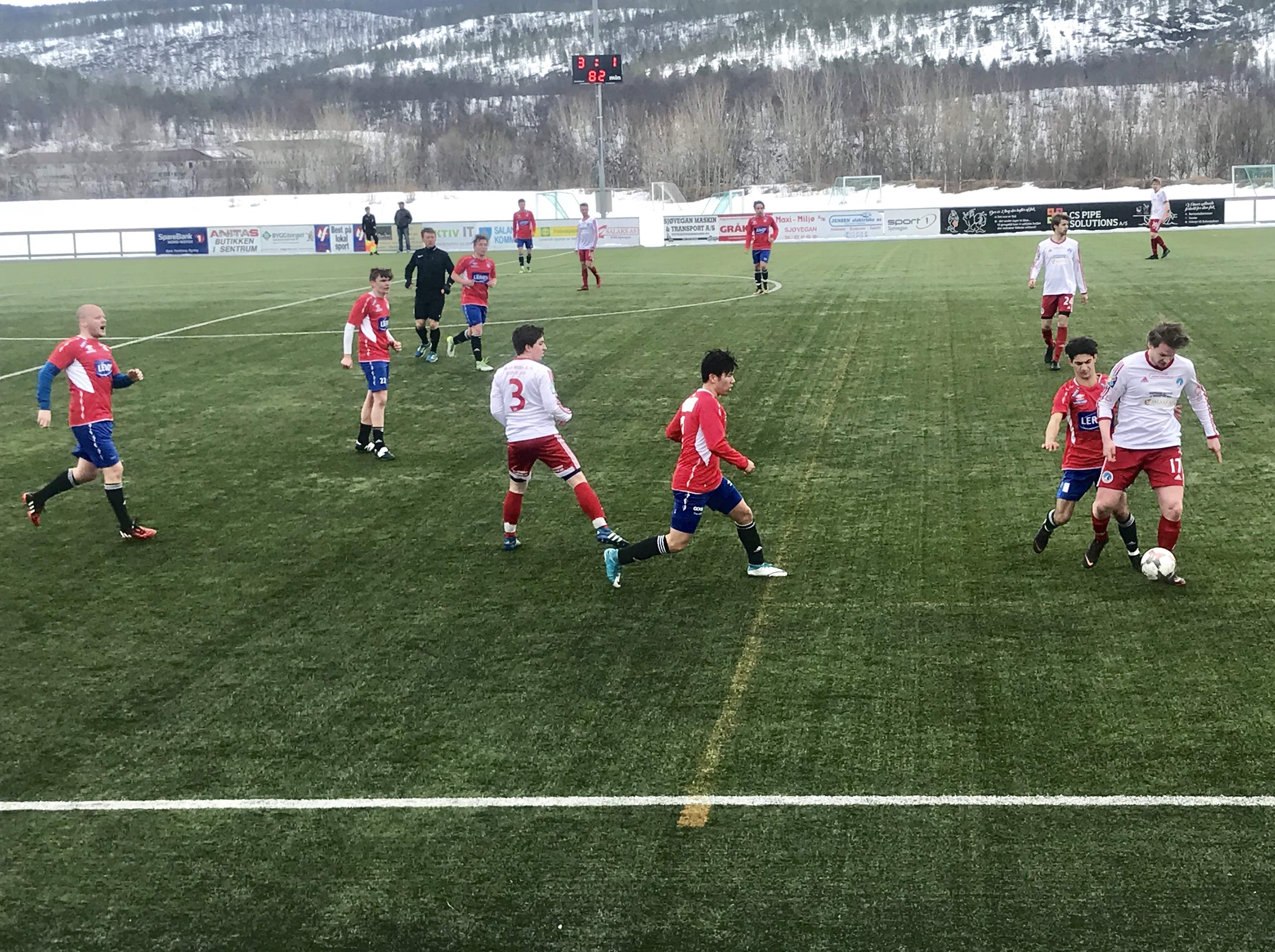 Serieåpning med flere lyspunkter