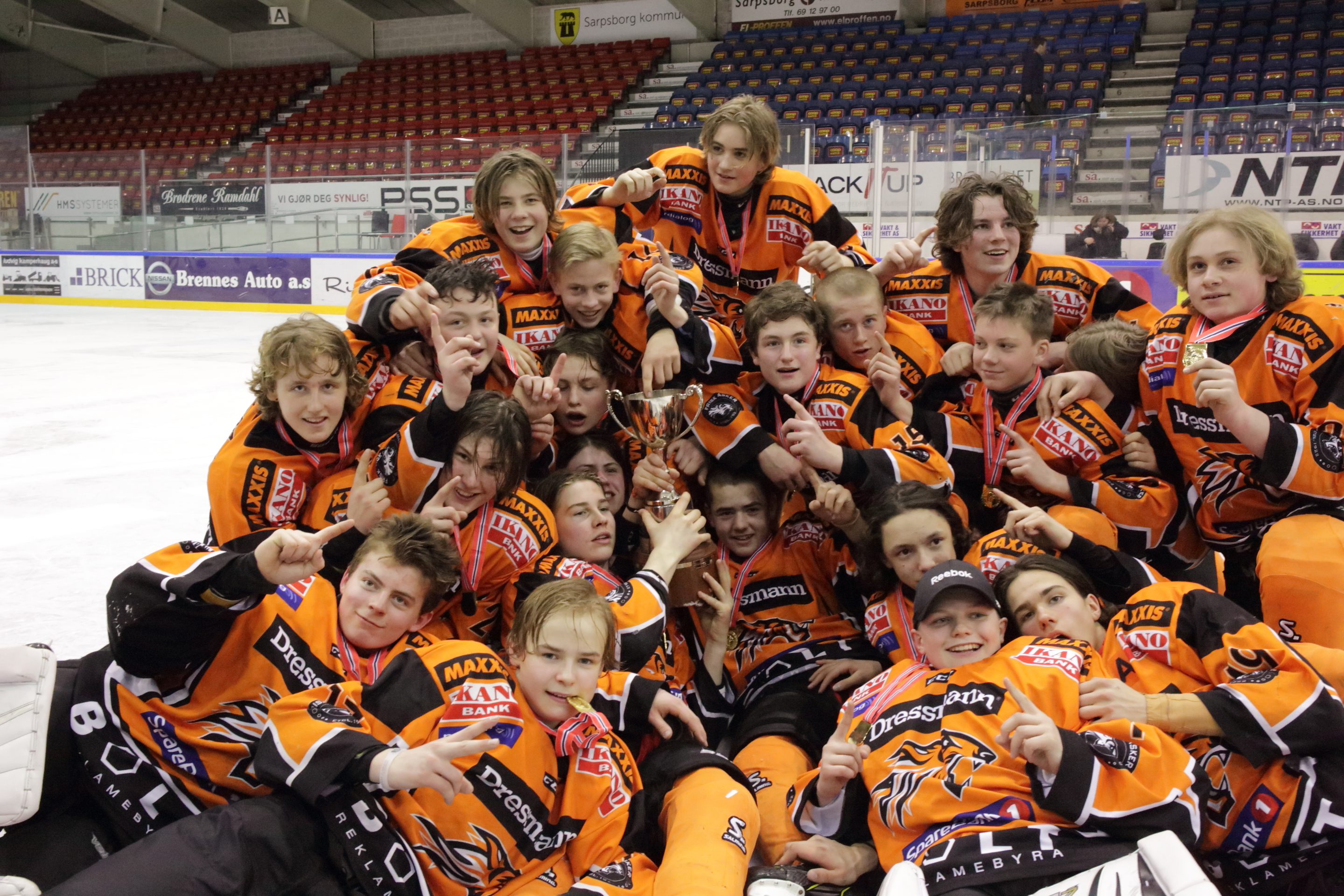 Frisk Asker U15 er Norgesmestere.