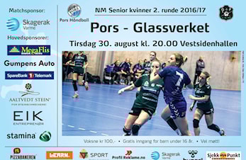 NM Senior Kvinner 2. runde 2016/17