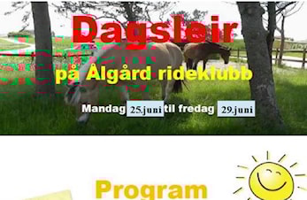 Rideleir 2018 for alle, obs nye datoer