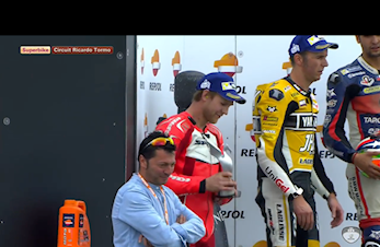 Ole Bjørn Plassen ble beste privatfører i siste EM runde for Superbike i Valencia