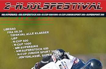 2-HJULSFESTIVALEN 2018