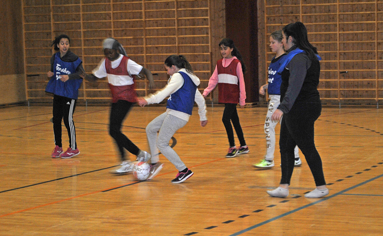 J2005 testet fotballtrening