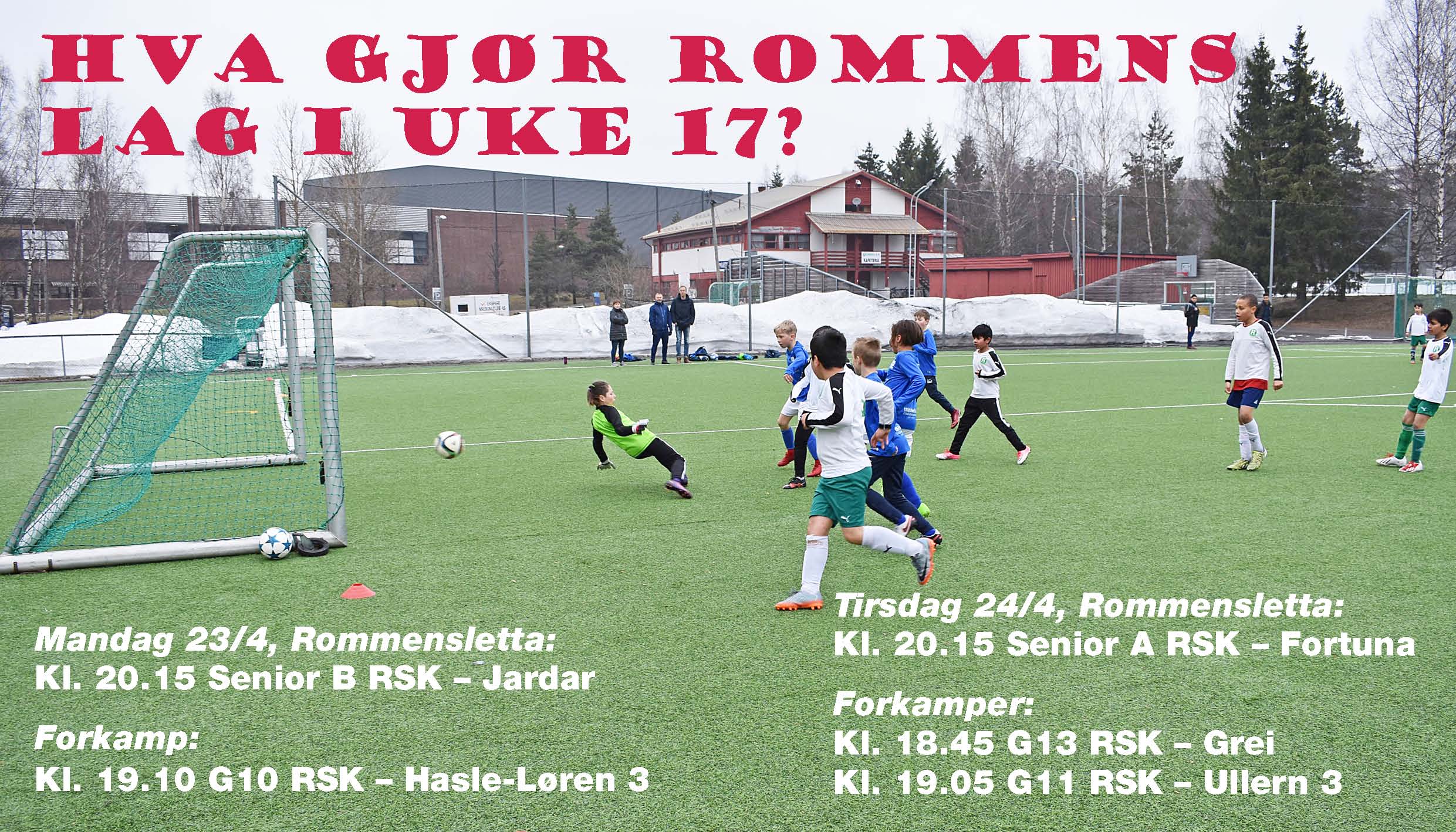 Velkommen til hektisk uke