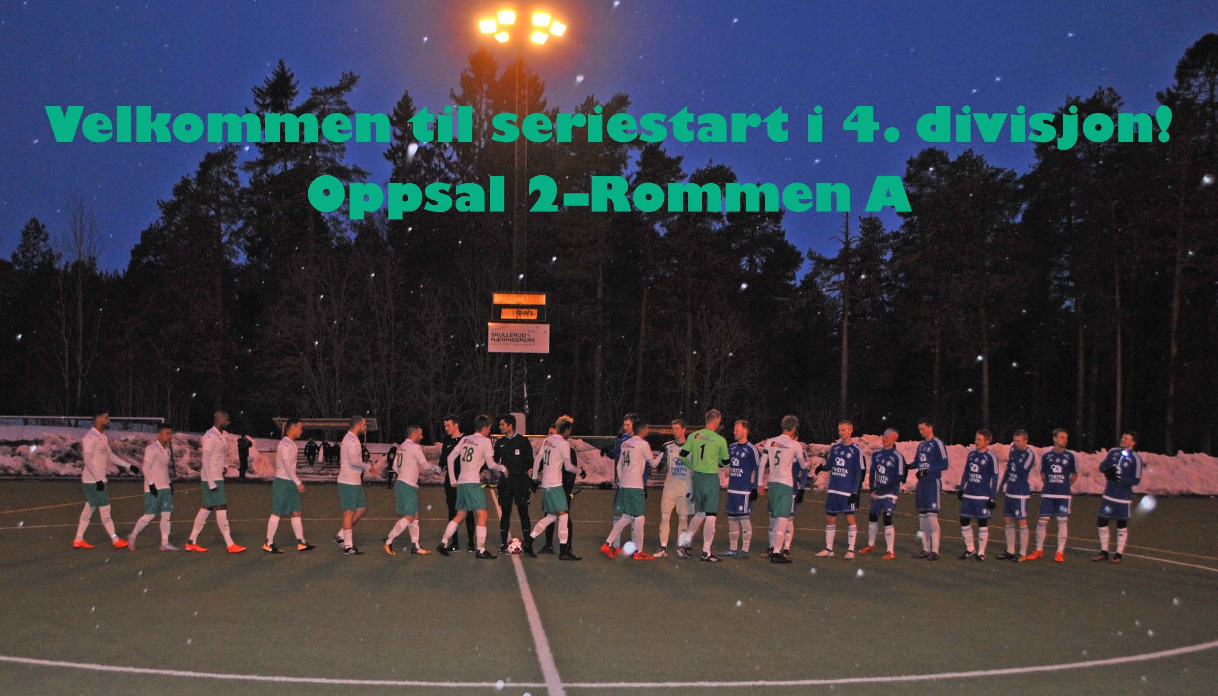 Rommen A fikset 3 poeng i åpningskampen