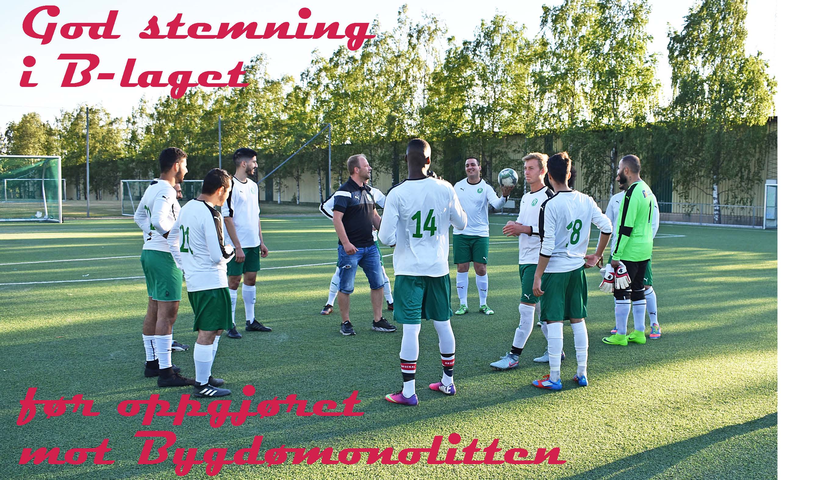 B-laget klorer seg fast i toppsjiktet