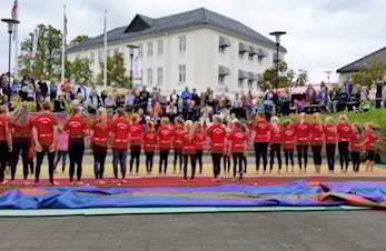 Oppvisning høstmarken 2016