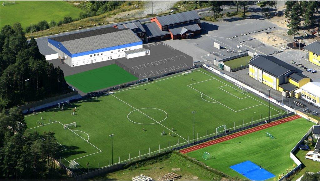 Imås bygger idrettshall på Landvik