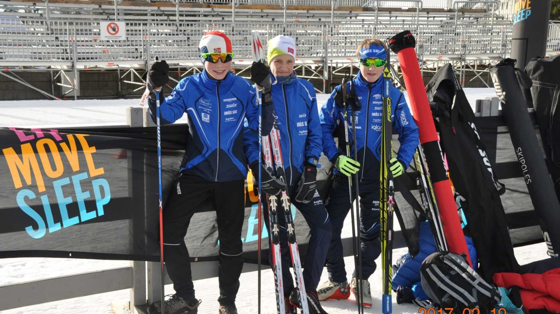Startet vinterferien i Holmenkollen
