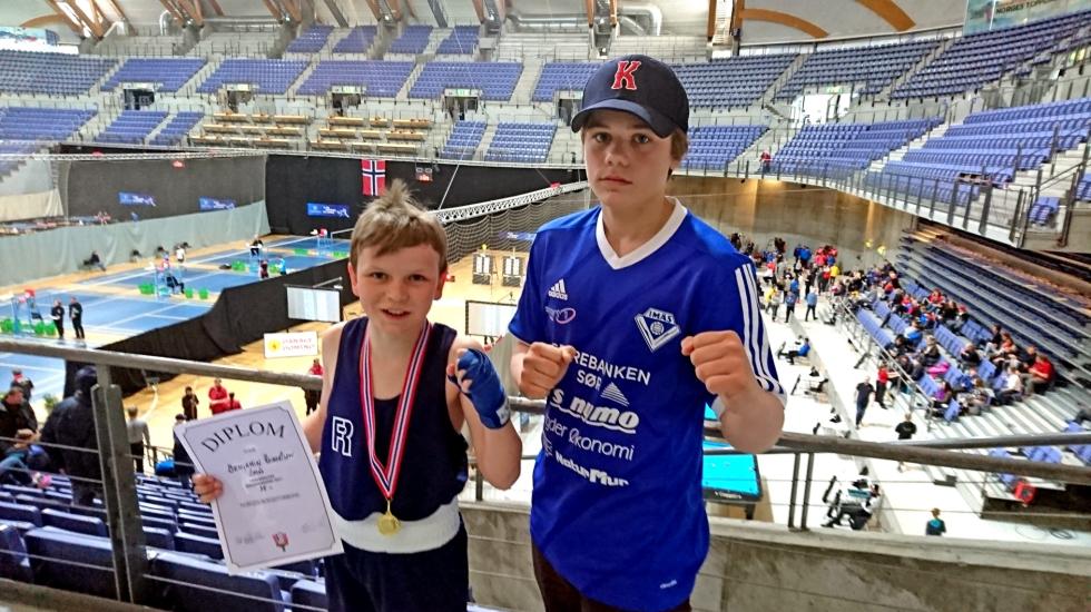 Gull i landsmesterskapet i boxing